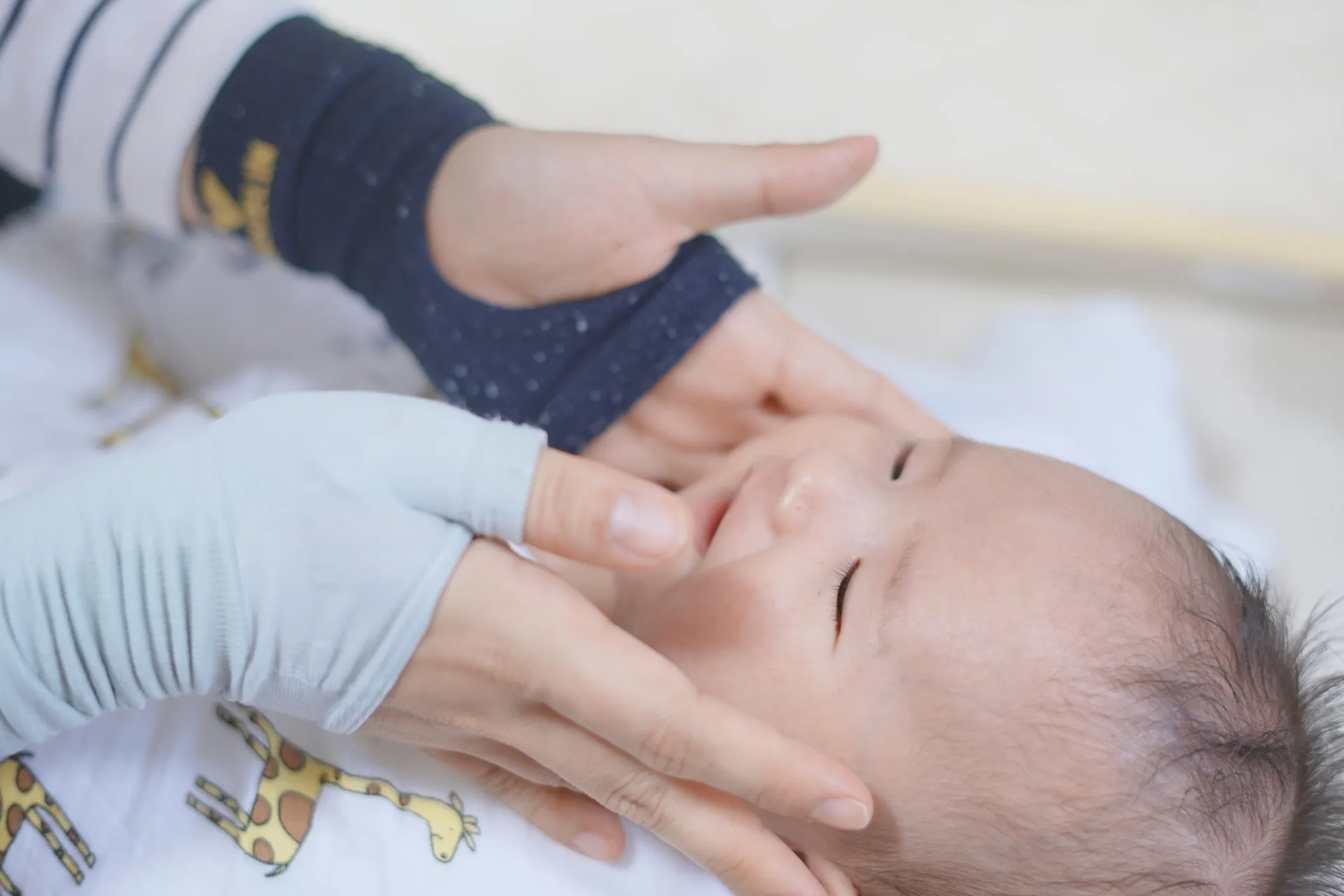 4時間も寝てくれました!!!✨